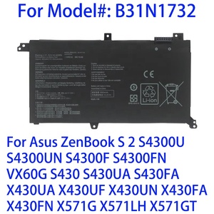 Batterie d'ordinateur portable de qualité C31N1411 pour ASUS UX305F/C/CA/FA U305F U305L/FA/CA batterie pour ordinateur portable - Product Image 2