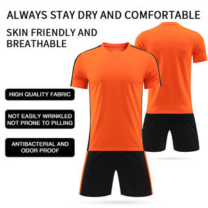 Yetişkinler için özelleştirilebilir Polyester futbol forması seti yeni süblimasyon adı baskı ekibi üst tarzı futbol şort giymek - Product Image 3