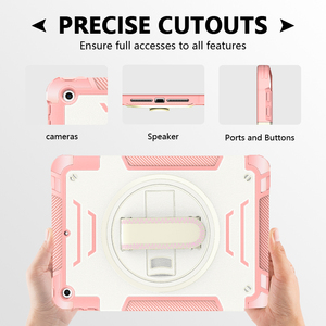 Nhiệm vụ nặng nề sống sót gồ ghề sợi carbon mờ Tablet trường hợp bìa cho <span class=keywords><strong>Ipad</strong></span> 10.2 7 8th 9th thế hệ trường hợp - Product Image 4