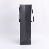 Nouveauté de luxe : Sacs en papier d'art pliables, recyclables, avec logo personnalisé, couleur personnalisée, revêtement PVC, impression offset pour vêtements