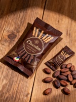 Bolsa de Embalaje Personalizada con Sellado Trasero, Reciclable, de Plástico, Aluminio y Mylar, para Snacks Comestibles, Chocolate, Nueces, Barras de Proteína y Energía