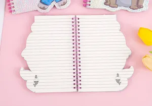 Eco-Friendly Kawaii Cartoon Diary Journal Cute Anime-Infused Notebook For School Students And Kids