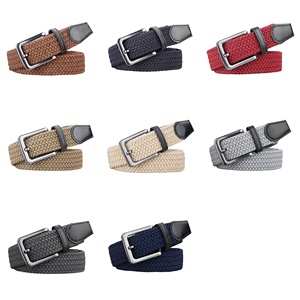 Custom Fashion Sport Fabric <strong>Belts</strong> Men's Stretch Woven <strong>Belt</strong> Golf <strong>Belts</strong> - Product Image 2