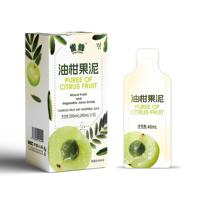 Jus Détox Concentré Quefeng aux Enzymes de Purée de Fruits Citronnés et Fibres Prébiotiques 40mL pour le Régime
