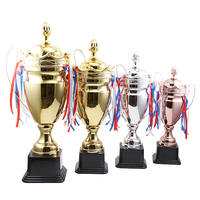Trophée Coupe de Football Meilleures Ventes 2023 Haut de Gamme Galvanisé Trophée Coupe Sport
