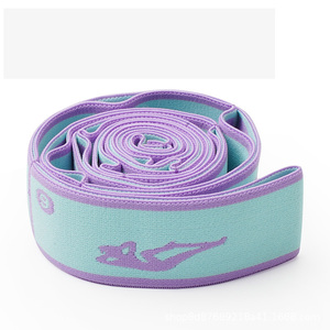 Correa de Yoga Personalizada para Estiramiento, Cinturón Digital de Fitness, Banda Larga de Resistencia para Entrenamiento de Danza Infantil con Lazos para Espirales - Product Image 4