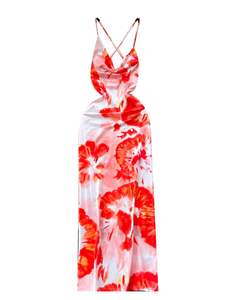 2024 verano <span class=keywords><strong>nuevo</strong></span> <span class=keywords><strong>Instagram</strong></span> moda y Sexy Correa colgante espalda abierta Slim Fit talla grande ropa de mujer vestidos para niñas - Product Image 6