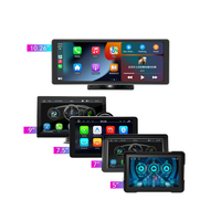 5/7/7.5/9/10.26 pouces universel sans fil CarPlay Android Auto autoradio multimédia lecteur vidéo écran tactile Portable avec USBAUX