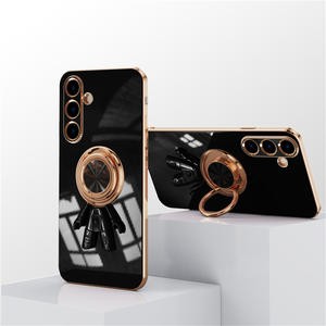 Custodia per telefono con placcatura di lusso graziosa per astronauta custodia per Samsung <span class=keywords><strong>Galaxy</strong></span> A53 A23 <span class=keywords><strong>A22</strong></span> A32 M32 A42 A52 A72 <span class=keywords><strong>Cover</strong></span> in Silicone morbido - Product Image 4