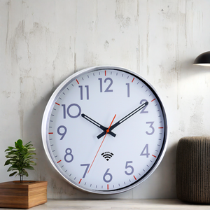 Thạch anh reloj de pared thép không gỉ kim loại trang trí đồng hồ treo tường trang trí nội thất - Product Image 1