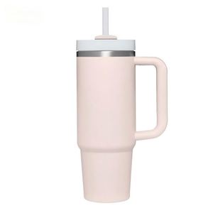 Gobelet de voyage isotherme sous vide 30oz H2.0 avec poignée, couvercle et paille, antidérapant, couleur personnalisée ODM - Product Image 4