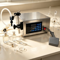 Petite machine de remplissage automatique électrique à tête simple ou double pour l'emballage de boissons et de jus