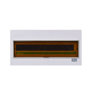 Caja de Distribución de Energía Doméstica Interior Delixi PZ30 de 24 Circuitos, Caja de Interruptores de Circuito de Una Sola Fila con Iluminación Empotrada - Product Image 1