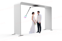Offre Spéciale de cabine photo vidéo 360 avec lumière de remplissage LED automatique Top Spinner 360 photomaton pour la location de selfie