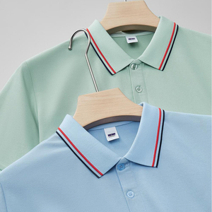 T-shirt de golf pour homme en coton 100% blanc, personnalisable avec logo brodé ou imprimé, vente en gros - Product Image 3