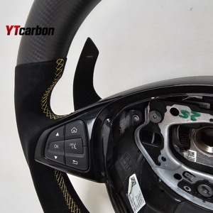 YTcarbon per un B C E G S CLS CLA GLA GLB GLK GLC GLE GLS SLS SLK SLC SL ML R AMG GT auto interno in fibra di carbonio volante - Product Image 5