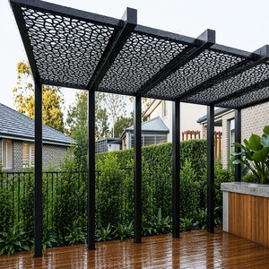 Pergola Bioclimatique Moderne en Aluminium avec Toit Étanche et Système Économique – Protection Solaire <span class=keywords><strong>pour</strong></span> <span class=keywords><strong>Jardin</strong></span> – Offre Spéciale - Product Image 1