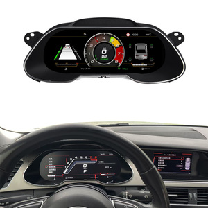 อัพเกรดหน้าจอ LCD แดชบอร์ด ค็อกพิทมิเตอร์ สำหรับ Audi A4 A5 S5 B8 ชุดหน้าปัดดิจิตอล ปี 2009-2016 รองรับ Carplay และ Android Auto - Product Image 2