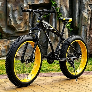 Bicicletta Fat <span class=keywords><strong>Bike</strong></span> 4.0 per Uomo, <span class=keywords><strong>Mountain</strong></span> <span class=keywords><strong>Bike</strong></span> con Pneumatici Larghi, <span class=keywords><strong>Cerchi</strong></span> in Lega, Bicicletta Popolare con Pneumatici di Qualità - Product Image 1