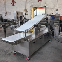 Machine automatique de fabrication de shawarma, lavash, naan, chapati, roti, pain libanais, pain arabe, pain pita, four à pain plat arabe, ligne de production