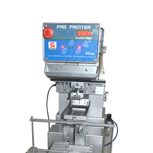 Machine d'impression par tampographie semi-automatique pneumatique monochrome pour caractères de marque, petite taille, nouvelle, directement de l'usine - Product Image 2