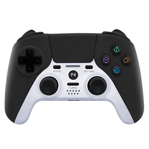 Venda quente de seis eixos dupla vibração luz Bar Touchpad PS4 Game <span class=keywords><strong>Controller</strong></span> BT Conexão <span class=keywords><strong>PC</strong></span> para Ps4 Aparecendo Semelhante para Ps5 - Product Image 6