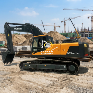 รถขุดฮุนได 305LC-7S ยี่ห้อเกาหลี สภาพใหม่ 98% รถขุดตีนตะขาบ 30 ตัน ได้รับการรับรองมาตรฐาน CE EPA เครื่องยนต์ Cummins C8.3-C รุ่น 220lc 300lc - Product Image 1
