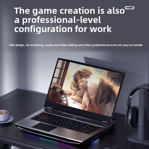 Nhà Máy Giá 17.3 inch Core i9 chơi game máy tính xách tay với Full HD kim loại trường hợp Intel <span class=keywords><strong>Card</strong></span> đồ họa máy tính xách tay máy tính intel máy tính xách tay - Product Image 3