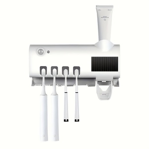 White Smart <b>Holder</b> Auto Dispenser Charging <b>Wall</b> <b>Mount</b> for Home and Business Bathrooms - Product Image 4