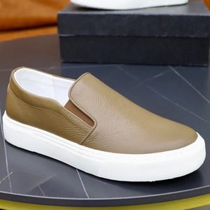 Mocasines <span class=keywords><strong>de</strong></span> Hombre <span class=keywords><strong>de</strong></span> Cuero Genuino Retro Simples, Punta Redonda, Suela Plana, Resistentes al Agua, Fáciles <span class=keywords><strong>de</strong></span> Limpiar, Zapatos Casuales Versátiles - Product Image 5