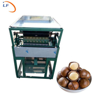 Automatische hoog-efficiënte motor aangedreven macadamia-noten openings- en snijmachine voor noten en fruit