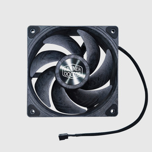 Ventilador de Refrigeración Fan Doctor de 140 mm con Doble Rodamiento de Bolas, Ventilador de Servidor con Chasis Negro, Refrigerado por Aire, Material Plástico - Product Image 1