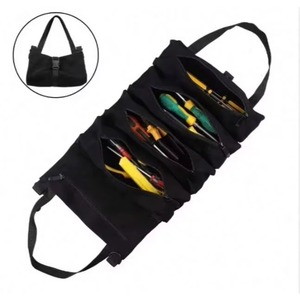 Échantillon gratuit pour sac à outils enroulable pour mécanicien, pochette à clés, bandoulière réglable, grande capacité, robuste, fond rigide - Product Image 1