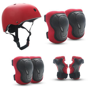 Ensemble de protection pour enfants 7 pièces : casque, genouillères et coudières pour vélo d'équilibre, cyclisme, skateboard et roller - Product Image 2