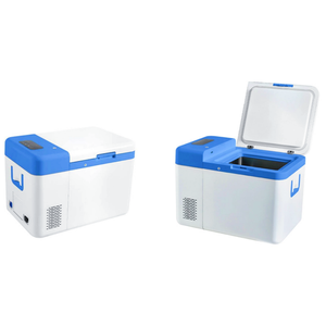 Adjustable Temperature Battery-Powered Compressor Mini Beer Cooler 33L Portable Fridge Wheels Car Outdoor Hotel Use - Product Image 2