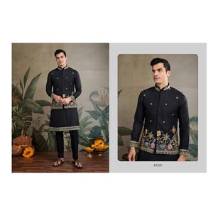 Nuevo Festival exclusivo para hombres Use estilo Koti con Kurta para fiesta Festival y ocasión de boda Conjunto tradicional de Kurta - Product Image 1