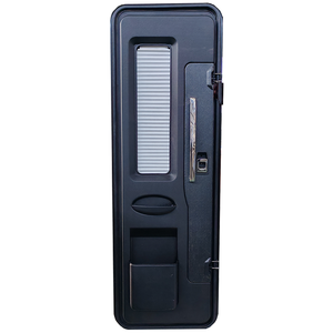 Prix avantageux, porte d'entrée personnalisée de couleur noire 610*1800mm pour camping-car, <span class=keywords><strong>caravane</strong></span>, camping-car avec poubelle et pare-soleil - Product Image 2