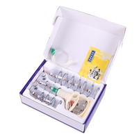 PAR Prix d'usine en gros médical chinois ventouses thérapie vide ventouses ensemble hijama succion thérapie masseur tasses ensemble 18 pièces