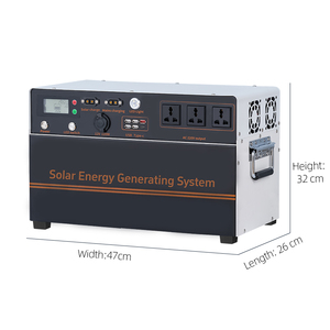 Système de stockage d'énergie solaire photovoltaïque Aiya 3000 Watts, batterie LiFePO4, onde sinusoïdale pure, grande capacité 4 <span class=keywords><strong>kWh</strong></span>, portable pour l'extérieur - Product Image 6