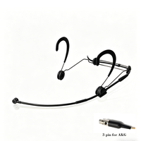 Microphone à condensateur cardioïde pour casque, connecteur XLR, microphone Shure pour la scène, le théâtre