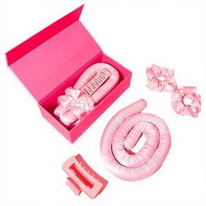 Bandeau boucleur sans chaleur 100% Soie de Mûrier pour femmes - Style Européen et Américain, usage décontracté - Product Image 1