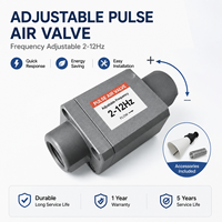 Vanne d'air pulsée réglable, vanne de soufflage pneumatique, vanne d'économie d'air pour système d'air comprimé industriel, machine CNC, dépoussiérage