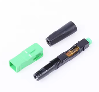 SC-APC Fiber Optic Connector FTTH Single Mode LC UPC Quick Connect Fiber Optic Fast Connector Vertical Insertion