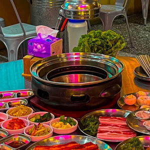 Hàn Quốc Thương mại BBQ khói xả Bàn nướng than nướng thịt nướng cho nhà hàng nhà - Product Image 3