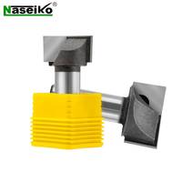 Naseiko CNC Router Bit Tools Fraise à fond plat Fraise à bois en carbure