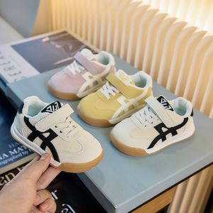 Baskets pour tout-petits, chaussures pour garçons et filles, couleurs variées, antidérapantes, légères, baskets blanches décontractées, taille 16-30 - Product Image 2