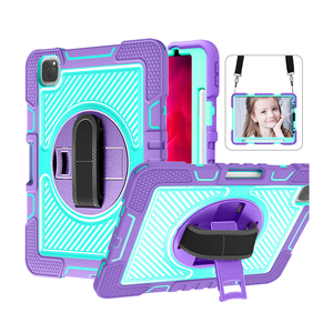 Support rotatif robuste avec sangle de maintien et porte-crayon pour iPad Air 4/5 et iPad Pro 11 pouces – Idéal pour la logistique B2B, l'éducation et le secteur médical - Product Image 6