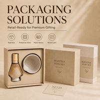 Nouveau design de kit cadeau moderne en céramique blanche pour la fabrication du thé Matcha outils logo personnalisé vente en gros de fouet Matcha