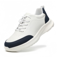 Chaussures de sport en cuir souple de haute qualité, tendance et décontractées, personnalisables, vente directe d'usine OEM