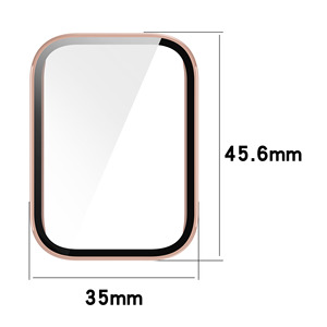 Funda de <span class=keywords><strong>reloj</strong></span> IVANHOE para <span class=keywords><strong>Xiaomi</strong></span> <span class=keywords><strong>Mi</strong></span> <span class=keywords><strong>Band</strong></span> 9 Pro Protector de pantalla de vidrio templado All-Around Hard PC Bumper Cover Accesorios - Product Image 2